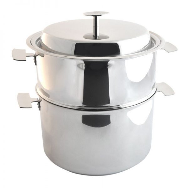 Sauteuse + couvercle inox 28 cm - Baumstal