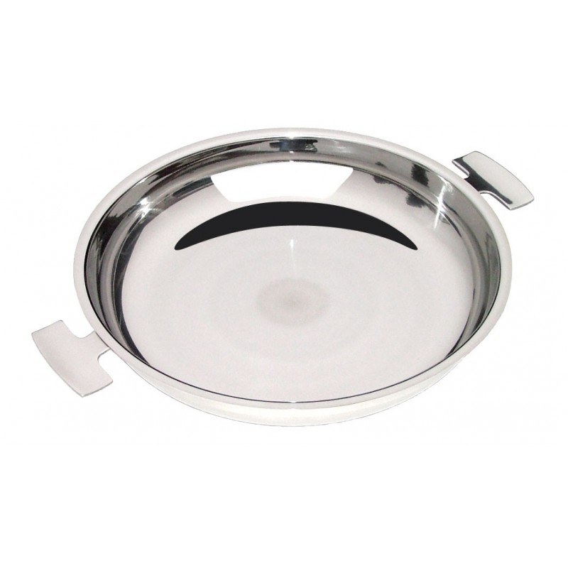 Lot de 2 poêles inox 20 - 24 cm - Baumstal