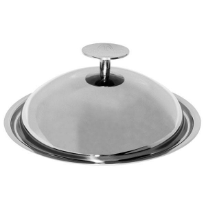 couvercle cloche Baumstal en inox 18/10