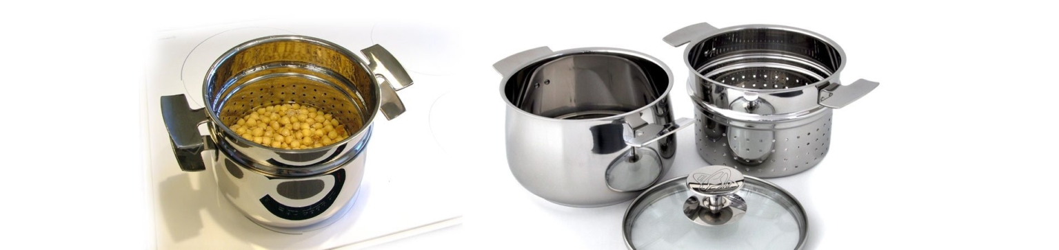 Ensemble de cuisson / Multicuiseur inox 18/10 - 16 cm