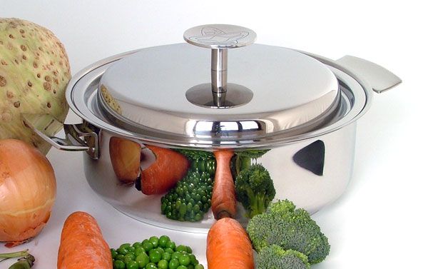 Sauteuse + couvercle inox 28 cm - Baumstal