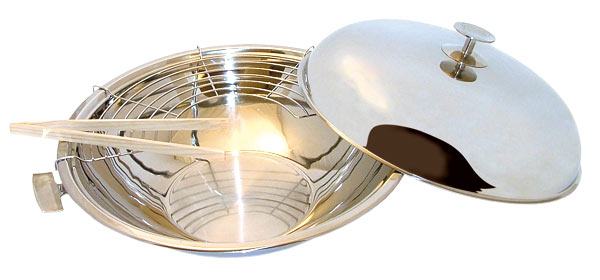 wok cataplana inox