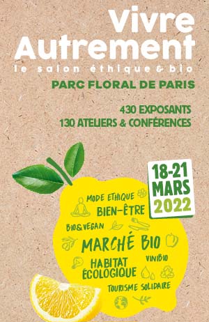 salon vivre autrement paris 2022 Baumstal sera au salon Vivre Autrement du 18 au 21 mars 2022 au parc floral de Paris