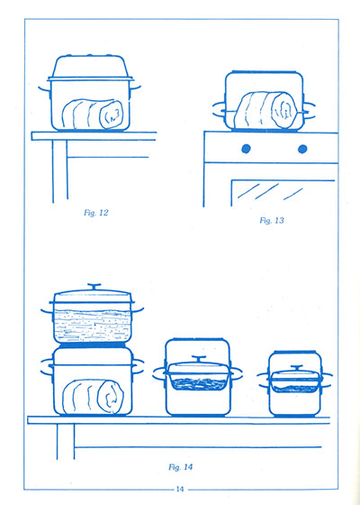 Depuis 50 ans ! Ancienne notice Baumstal - page 14 illustrations de cuissons