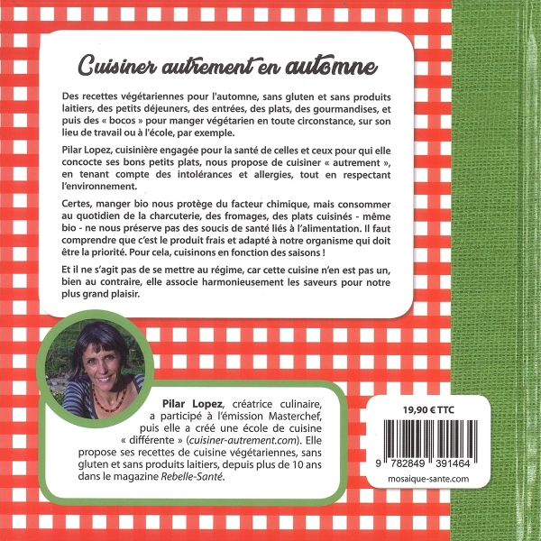 Livre de recettes : cuisiner autrement en automne par Pilar Lopez