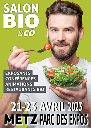 Salon Bio Bio&Co à Metz du 21 au 23 avril 2023