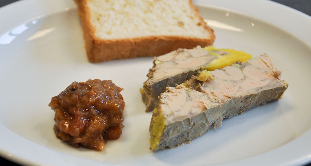 Recette de foie gras et son chutney