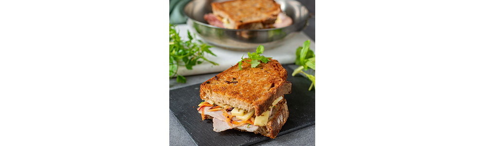 Une recette de croque monsieur à réaliser dans la poêle inox Baumstal