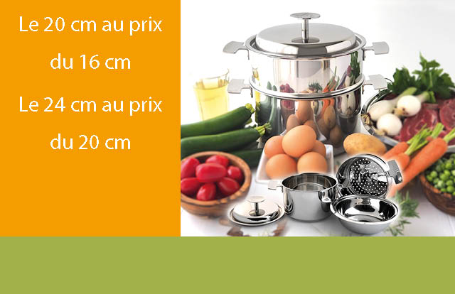 Promo sur les Ensembles Cuisson Douce