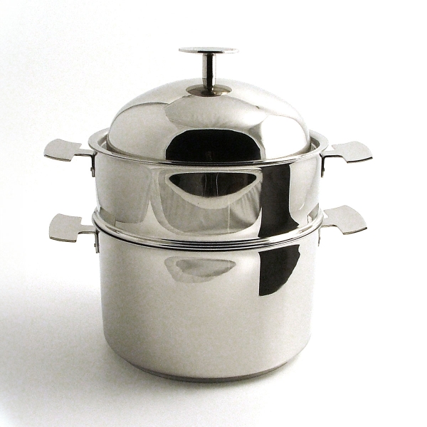 Ensemble cuisson douce avec un couvercle cloche