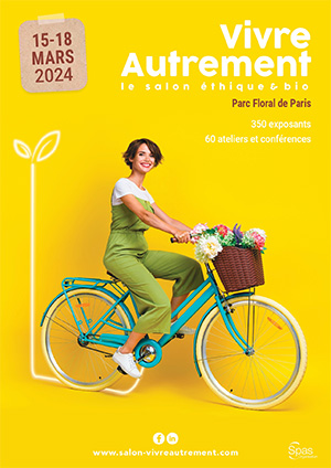 Affiche du Salon Vivre Autrement 2024 à Paris