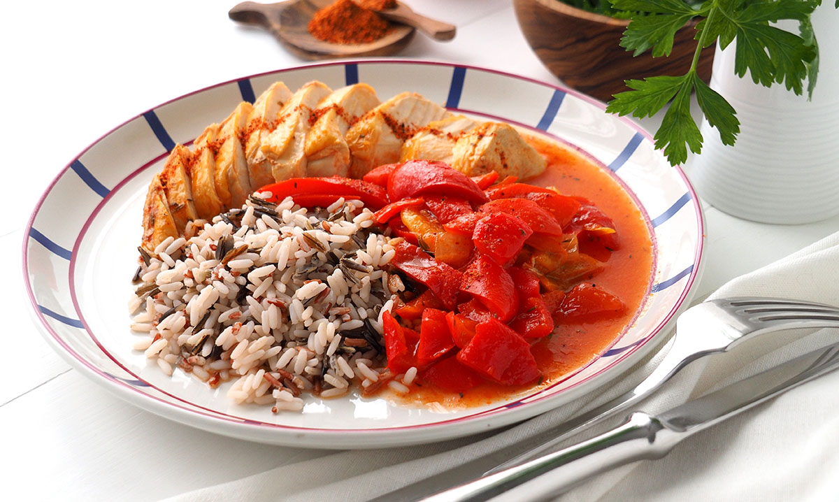 Recette de poulet basquaise