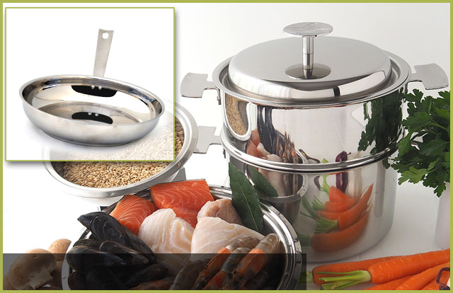 Offre promo : une poêle de même diamètre offerte pour l'achat d'un Multicuiseur 20 ou 24 cm