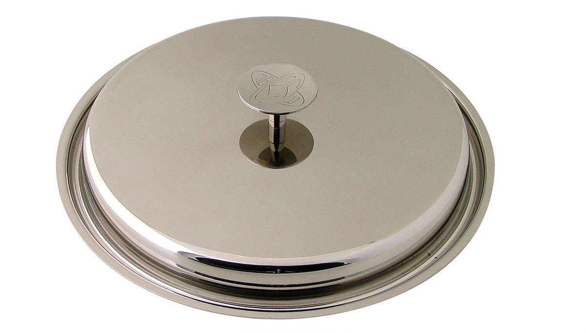 couvercle inox Le couvercle Baumstal est en inox 18/10