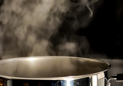 La vapeur douce pour la cuisson des aliments