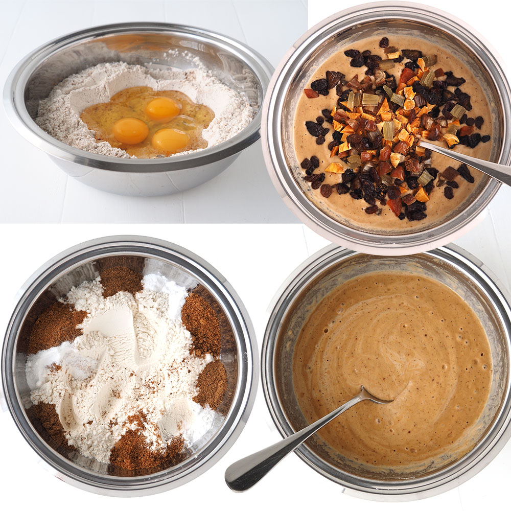 Les étapes de la préparation du pudding