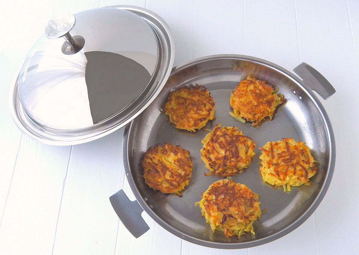 paillassons pommes de terre poele paella